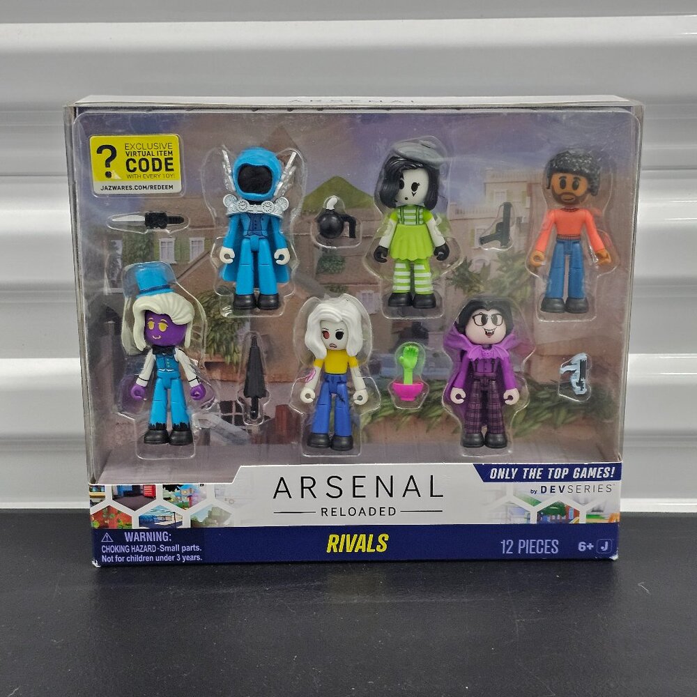 Roblox DevSeries Arsenal Reloaded Rivals Action Figure Set (Target Exclusive)
